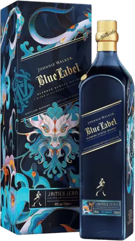Johnnie Walker Blue Label Limited Edition Year of the Wood Dragon Blended Scotch Whisky