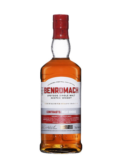 Benromach Contrasts Peat Smoke Single Malt Scotch Whisky
