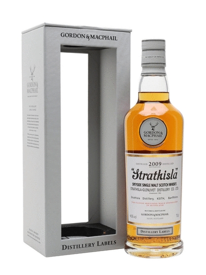 Gordon Macphail Distillery Labels Strathisla Single Malt Scotch Whisky