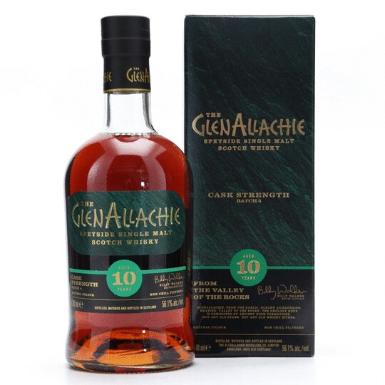 Glenallachie 10 Year Old Cask Strength Single Malt Scotch Whisky