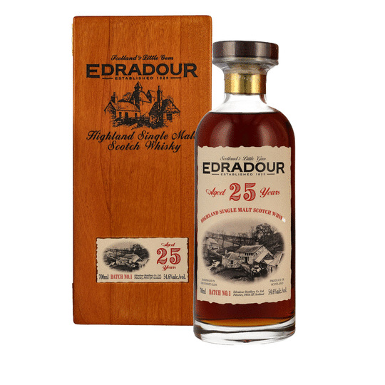Edradour 25 Year Old Single Malt Scotch Whisky