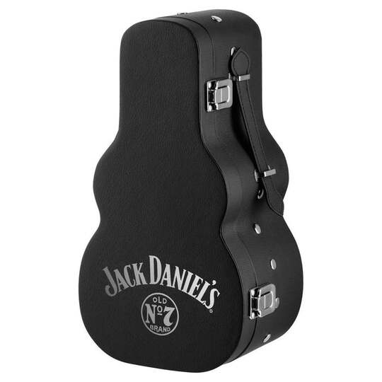 Jack Daniels Guitar Case Limited Edition Old No7 Sour Mash Whiskey Damaged Inner Box