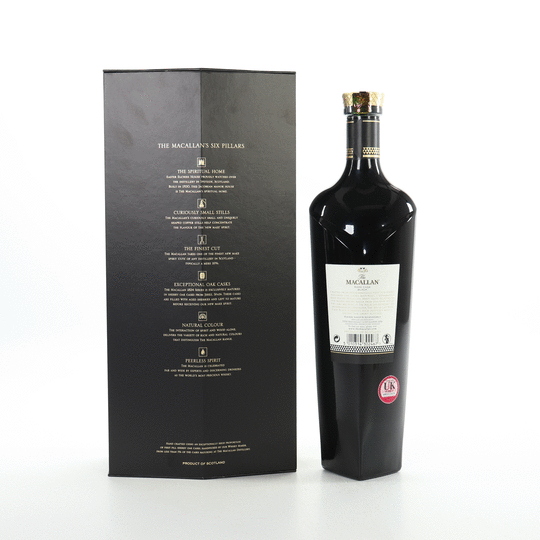 The Macallan Rare Cask Black Steven Klein Limited Edition Single Malt Scotch Whisky Damaged Label