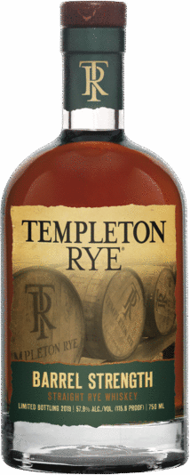 Templeton Rye Barrel Strength Straight Rye Whiskey