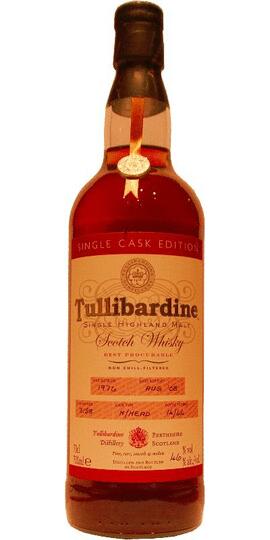 Tullibardine Single Cask Edition Single Malt Scotch Whisky