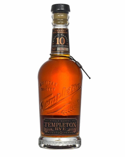 Templeton Rye 10 Year Old Reserve Single Barrel Straight Rye Whiskey