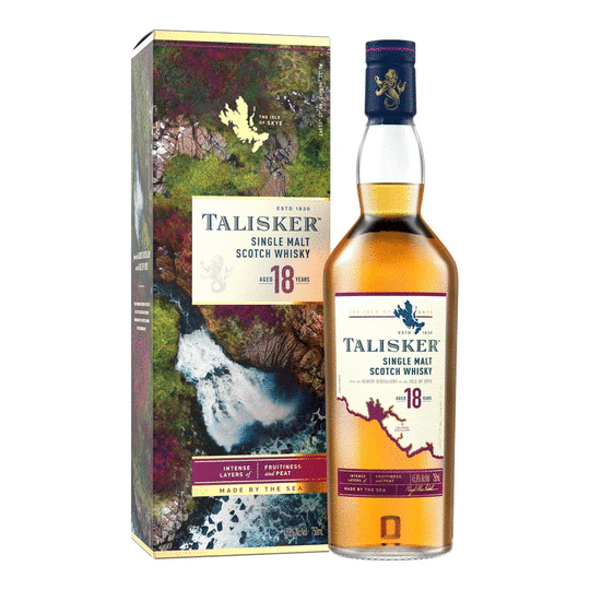 Talisker 18 Year Old Single Malt Scotch Whisky