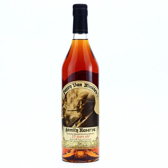 Old Rip Van Winkle Pappy Van Winkles 15 Year Old Family Reserve Bourbon