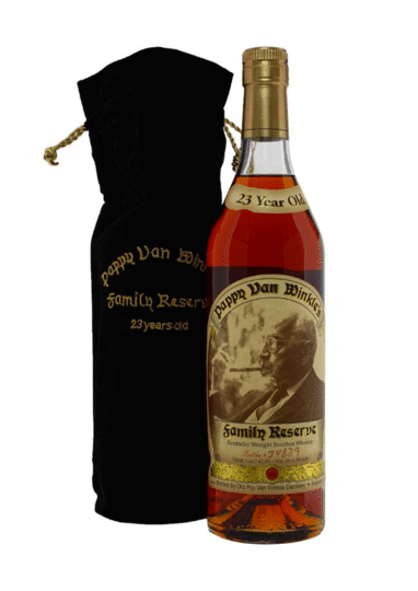 Old Rip Van Winkle Pappy Van Winkles 23 Year Old Family Reserve Bourbon