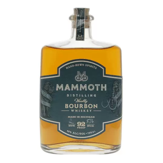Mammoth Distilling Woolly Bourbon Whiskey