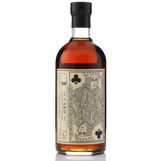 Ichiros Malt Hanyu Jack Of Clubs Card 1st Edition Mizunara Puncheon Finish Single Malt Whisky