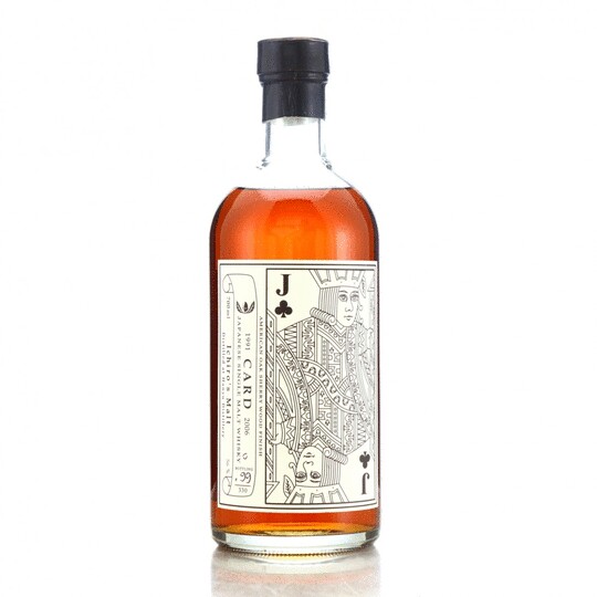 Ichiros Malt Hanyu Jack Of Clubs Card 2nd Edition Mizunara Puncheon Finish Single Malt Whisky