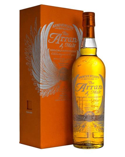 The Arran Malt 15th Anniversary Amontillado Sherry Finish Single Malt Scotch Whisky