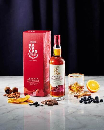 Kavalan Triple Sherry Cask Single Malt Whisky