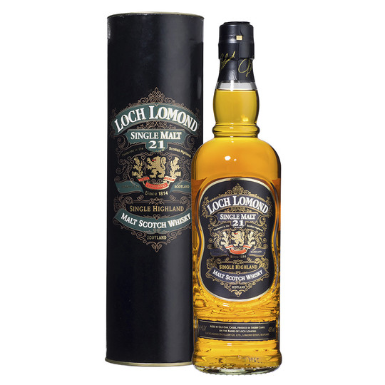 Loch Lomond 21 Year Old Single Malt Scotch Whisky