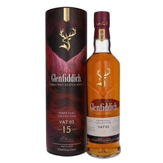 Glenfiddich Perpetual Collection Vat 03 15 Year Old Single Malt Scotch Whisky