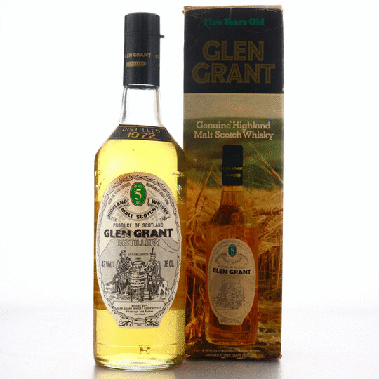 Glen Grant 5 Year Old Highland Single Malt Scotch Whisky