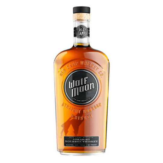 Old Camp Wolf Moon Straight Bourbon Whisky