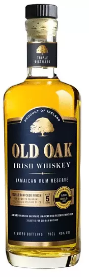 Old Oak Jamaican Rum Reserve Aged 5 Years Irish Whiskey