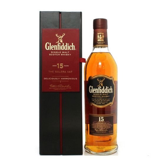 Glenfiddich Solera Vat 15 Year Old Single Malt Scotch Whisky