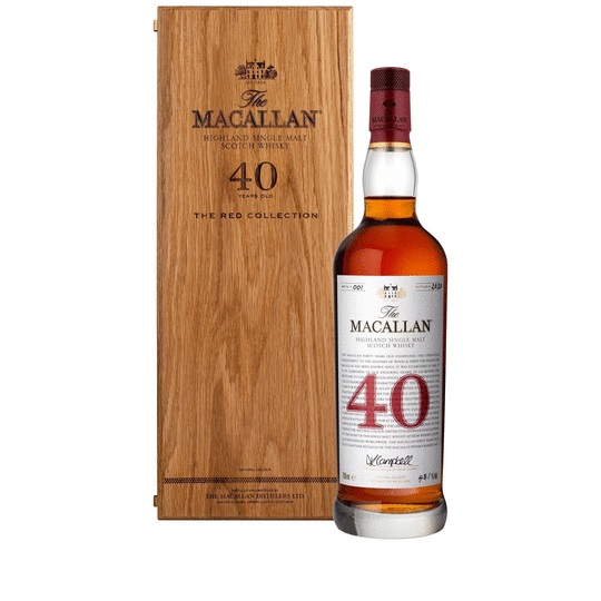 The Macallan The Red Collection 40 Year Old Single Malt Scotch Whisky