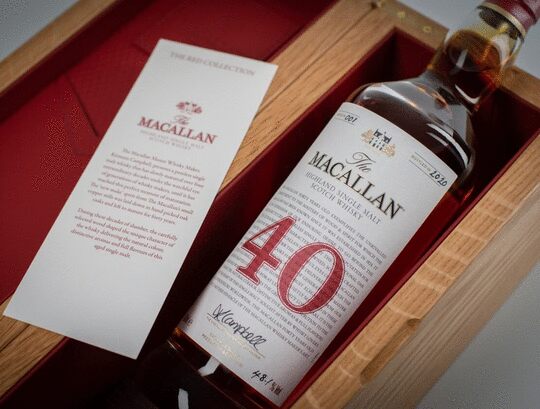 The Macallan The Red Collection 40 Year Old Single Malt Scotch Whisky