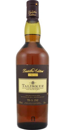 Talisker Distillers Edition Double Matured Amoroso Sherry Cask Wood Single Malt Scotch Whisky