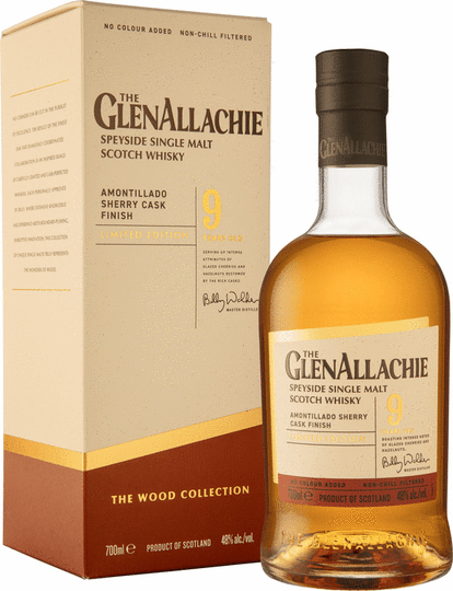 Glenallachie Amontillado Sherry Cask 9 Year Old Single Malt Scotch Whisky