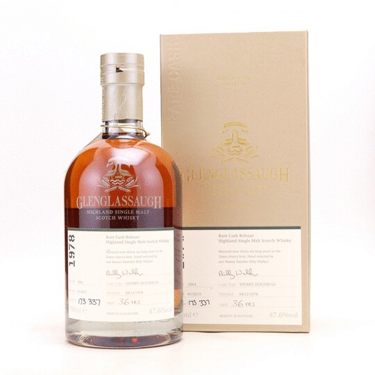 Glenglassaugh Rare Cask Release 36 Year Old Single Malt Scotch Whisky