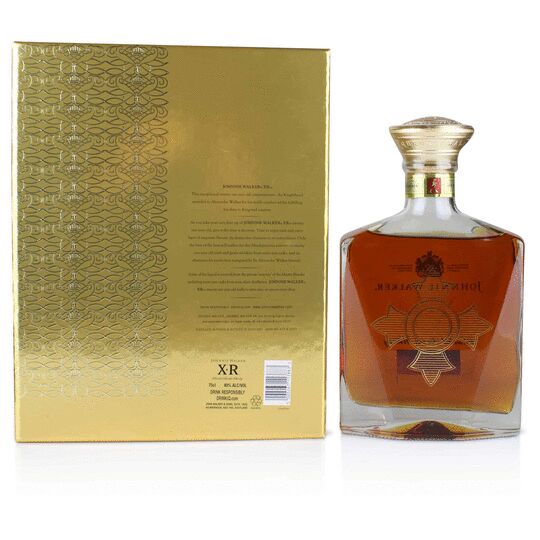 Johnnie Walker Xr 21 Year Old Blended Scotch Whisky Old Style Bottling