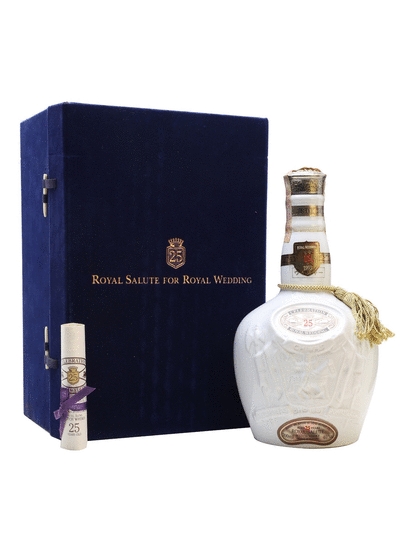 Chivas Royal Salute Celebration Royal Wedding 25 Year Old Blended Scotch Whisky