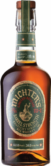Michters Limited Release Barrel Strength Kentucky Straight Rye Whiskey