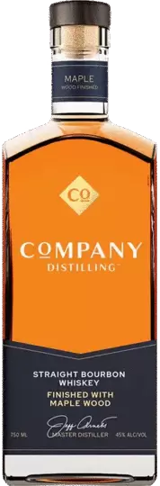 Company Distilling Maple Wood Finished Straight Bourbon Whiskey