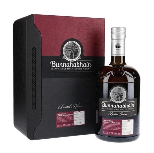 Bunnahabhain Marsala Cask Strength Vintage Single Malt Scotch Whisky