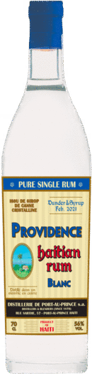 Distillerie De Port Au Prince Providence Dunder Syrup Haitian Rum Blanc