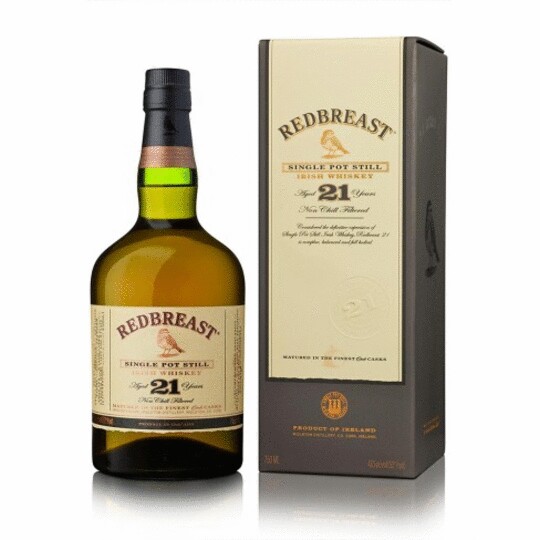 Redbreast 21 Year Old Single Pot Still Irish Whiskey