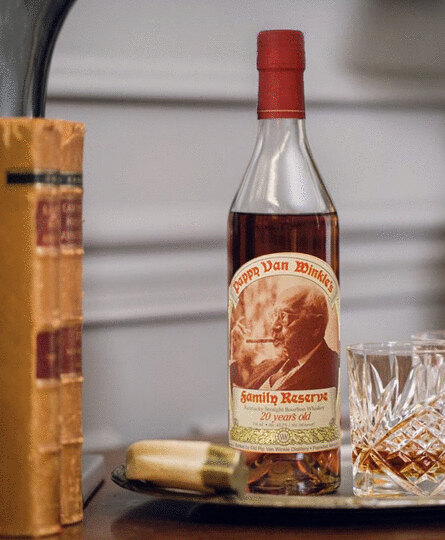 Old Rip Van Winkle Pappy Van Winkles 20 Year Old Family Reserve Bourbon