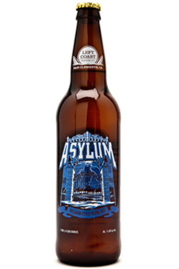 Left Coast Brewing Co Asylum Belgian Style Tripel Ale