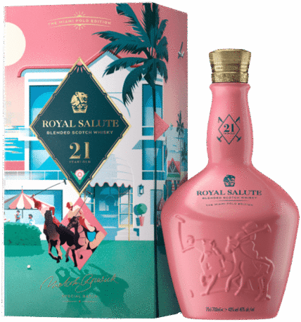 Chivas Royal Salute The Miami Polo Edition 21 Year Old Blended Scotch Whisky
