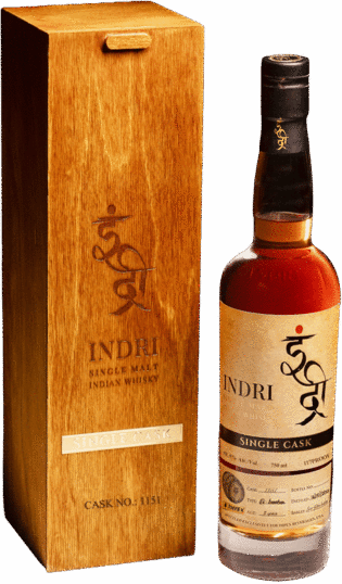 Indri Single Cask Single Malt Indian Whisky