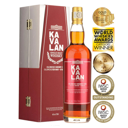 Kavalan Oloroso Sherry Oak Single Malt Whisky