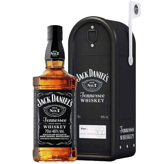 Jack Daniels Mailbox Limited Edition Old No7 Sour Mash Whiskey