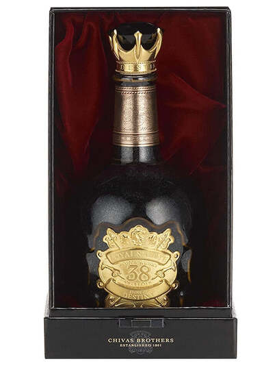 Chivas Royal Salute Stone Of Destiny 38 Year Old Blended Scotch Whisky Older Bottling