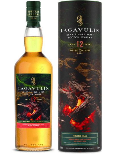 Lagavulin Natural Cask Strength 12 Year Old Single Malt Scotch Whisky