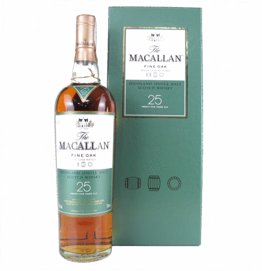 The Macallan Fine Oak 25 Year Old Single Malt Scotch Whisky
