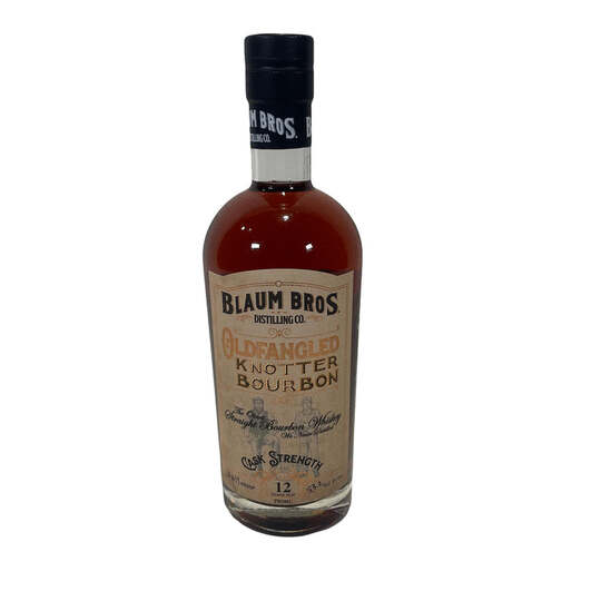 Blaum Brothers 12 Year Old Fangled Knotter Cask Strength Bourbon Whiskey