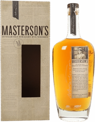 Mastersons 10 Year Old Straight Rye Whiskey