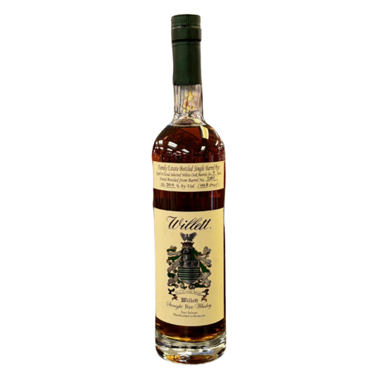 Willett 11 Year Old Family Estate Single Barrel Straight Rye Whiskey