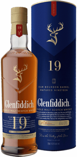 Glenfiddich Bourbon Barrel Reserve 19 Year Old Single Malt Scotch Whisky