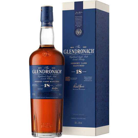 The Glendronach 18 Year Old Single Malt Scotch Whisky